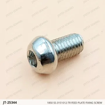 1850 SS-3151012-TR FEED PLATE FIXING SCREW — JT-25344 sewing machine spare part