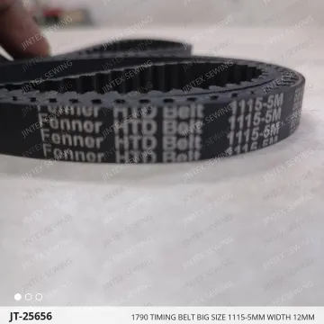 1790 TIMING BELT BIG SIZE 1115-5MM WIDTH 12MM — JT-25656 sewing machine spare part