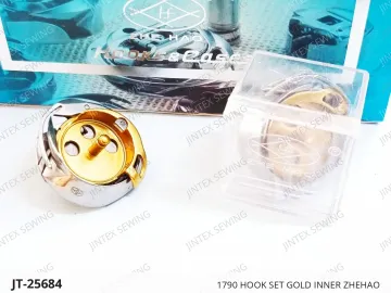 1790 HOOK SET GOLD INNER ZHEHAO — JT-25684 sewing machine spare part