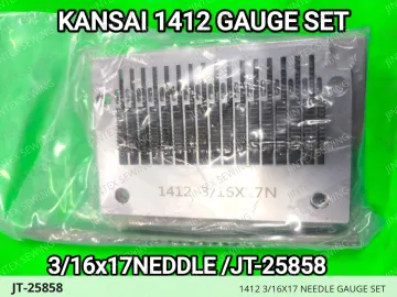 1412 3/16X17 NEEDLE GAUGE SET — JT-25858 sewing machine spare part