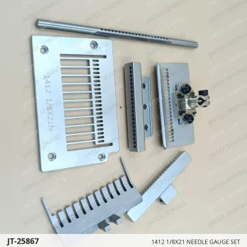 1412 1/8X21 NEEDLE GAUGE SET — JT-25867 sewing machine spare part