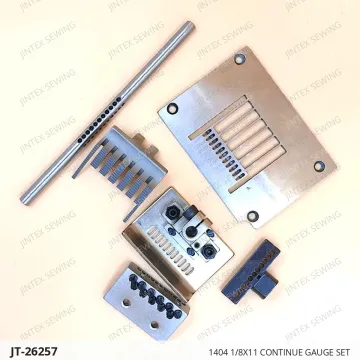 1404 1/8X11 CONTINUE GAUGE SET — JT-26257 sewing machine spare part