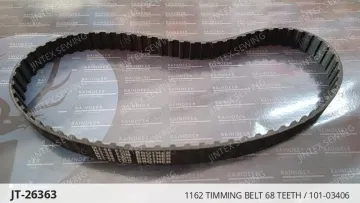 1162 TIMMING BELT 68 TEETH / 101-03406 — JT-26363 sewing machine spare part