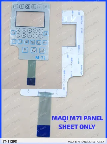 MAQI M71 PANEL SHEET ONLY — JT-11298 sewing machine spare part