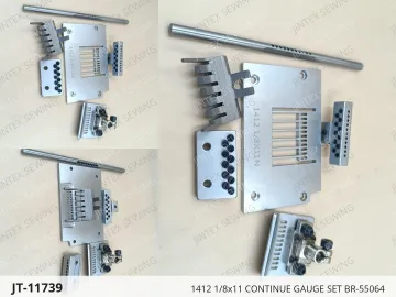 1412 1/8x11 CONTINUE GAUGE SET BR-55064 — JT-11739 sewing machine spare part