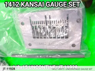 1412 1/8X15  UNCONTINUE GAUGE SET — JT-11928 sewing machine spare part
