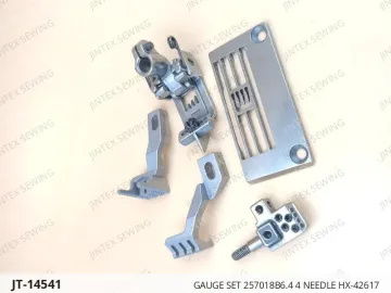GAUGE SET 257018B6.4 4 NEEDLE HX-42617 — JT-14541 sewing machine spare part