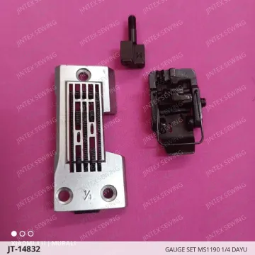 GAUGE SET MS1190 1/4 DAYU — JT-14832 sewing machine spare part