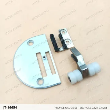 PROFILE GAUGE SET BIG HOLE G821 0.4MM — JT-16654 sewing machine spare part