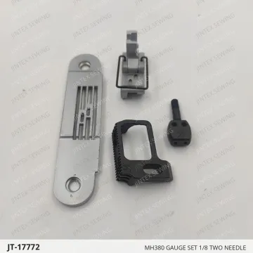 MH380 GAUGE SET 1/8 TWO NEEDLE — JT-17772 sewing machine spare part
