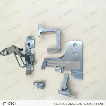 GAUGE SET 202554E0001 M800 4 THREAD — JT-17924 sewing machine spare part