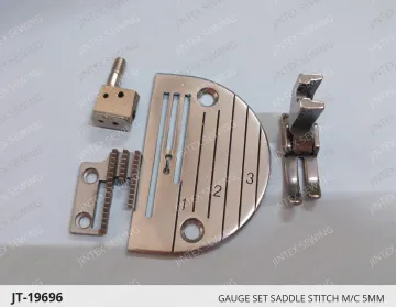 GAUGE SET SADDLE STITCH M/C 5MM — JT-19696 sewing machine spare part