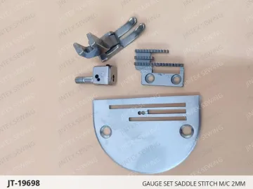 GAUGE SET SADDLE STITCH M/C 2MM — JT-19698 sewing machine spare part