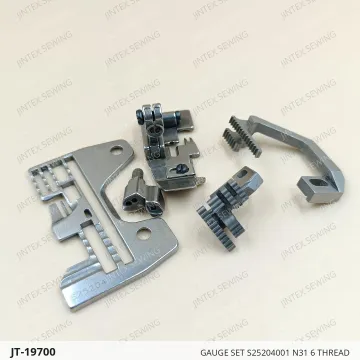 GAUGE SET S25204001 N31 6 THREAD — JT-19700 sewing machine spare part