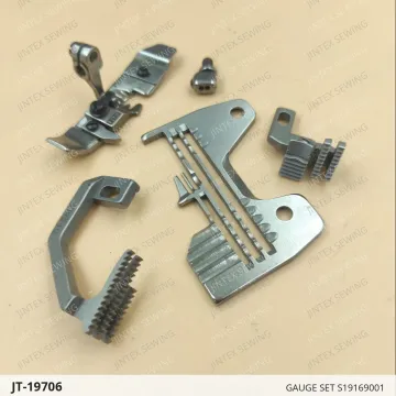 GAUGE SET S19169001 — JT-19706 sewing machine spare part