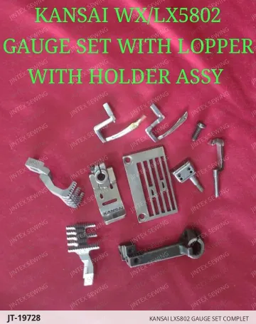 KANSAI LX5802 GAUGE SET COMPLET — JT-19728 sewing machine spare part