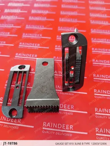 GAUGE SET 810 3LINE B TYPE  12003/12006 — JT-19786 sewing machine spare part