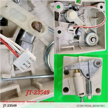 S7200 PEDAL J80967001 — JT-23549 sewing machine spare part
