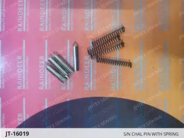 S/N Chal Pin with Spring — JT-16019 sewing machine spare part