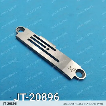 Edge C/M Needle Plate 5/16 Tyko — JT-20896 sewing machine spare part