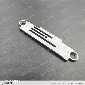 Edge C/M Needle Plate 3/8 Tyko — JT-20898 sewing machine spare part