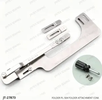 Folder PL-504 Folder Attachment Com. — JT-27873 sewing machine spare part