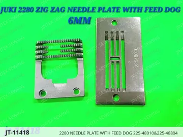 Juki 2280 Needle Plate with Feed Dog 225-48010&225-48804 — JT-11418 sewing machine spare part