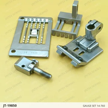 GAUGE SET 14-760 — JT-19850 sewing machine spare part