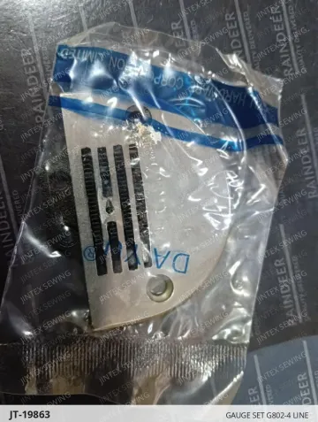 GAUGE SET G802-4 LINE — JT-19863 sewing machine spare part