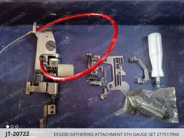 EX3200 GATHERING ATTACHMENT 5TH GAUGE SET 277517R40 — JT-20722 sewing machine spare part