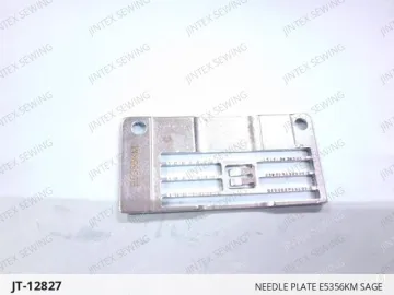 Needle Plate E5356KM Sage — JT-12827 sewing machine spare part