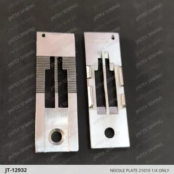 Needle Plate 21010 1/4 Only — JT-12932 sewing machine spare part