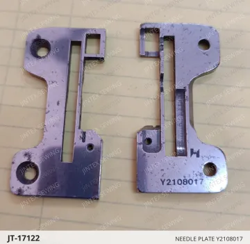 Needle Plate Y2108017 — JT-17122 sewing machine spare part
