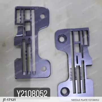 Needle Plate Y2108052 — JT-17121 sewing machine spare part