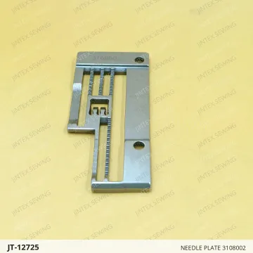 Needle Plate 3108002 — JT-12725 sewing machine spare part