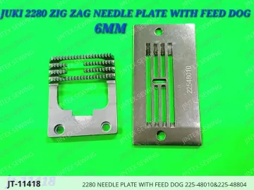 2280 NEEDLE PLATE WITH FEED DOG 225-48010&225-48804 — JT-11418 sewing machine spare part