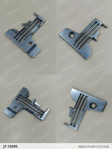 Needle Plate 213110-40 — JT-12095 sewing machine spare part