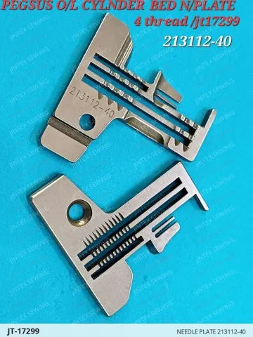 Needle Plate 213112-40 — JT-17299 sewing machine spare part