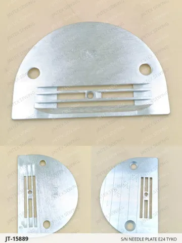 S/N Needle Plate E24 Tyko — JT-15889 sewing machine spare part