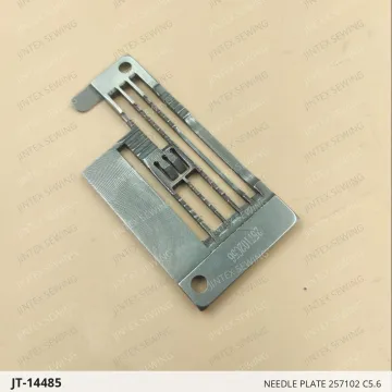 Needle Plate 257102 C5.6 — JT-14485 sewing machine spare part