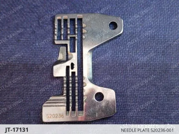 Needle Plate S20236-001 — JT-17131 sewing machine spare part