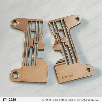 20715211 6THREAD Needle Pltae Sage Original — JT-12289 sewing machine spare part