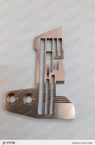 Needle Plate E988 — JT-17176 sewing machine spare part