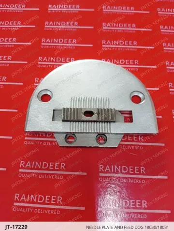 Needle Plate and Feed Dog 18030/18031 — JT-17229 sewing machine spare part