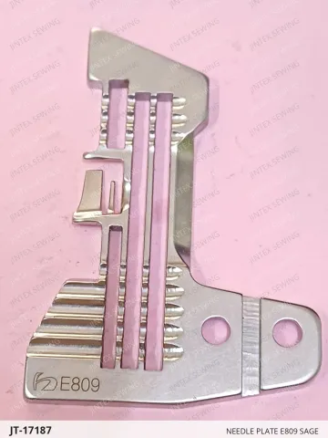 Needle Plate E809 Sage — JT-17187 sewing machine spare part