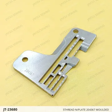 5THREAD N/Plate 204367 Moulded — JT-23680 sewing machine spare part