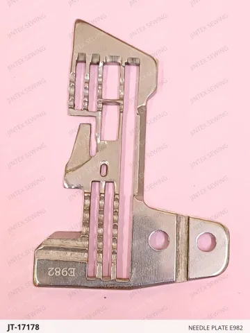Needle Plate E982 — JT-17178 sewing machine spare part