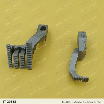 Feeddog 257262-16F/257216-16F — JT-20618 sewing machine spare part