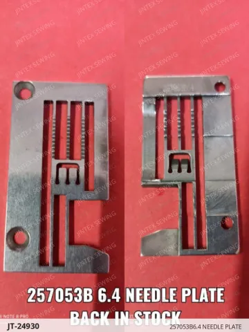 257053B6.4 Needle Plate — JT-24930 sewing machine spare part