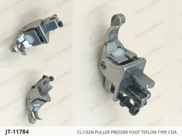 CL1/32N PULLER PRESSER FOOT TEFLON TYPE CDA — JT-11784 sewing machine spare part